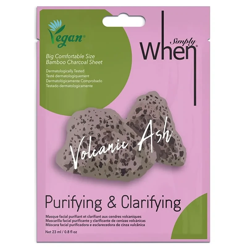 When Maska za lice Vegan, Volcanic Ash, Purifying and Clarifying