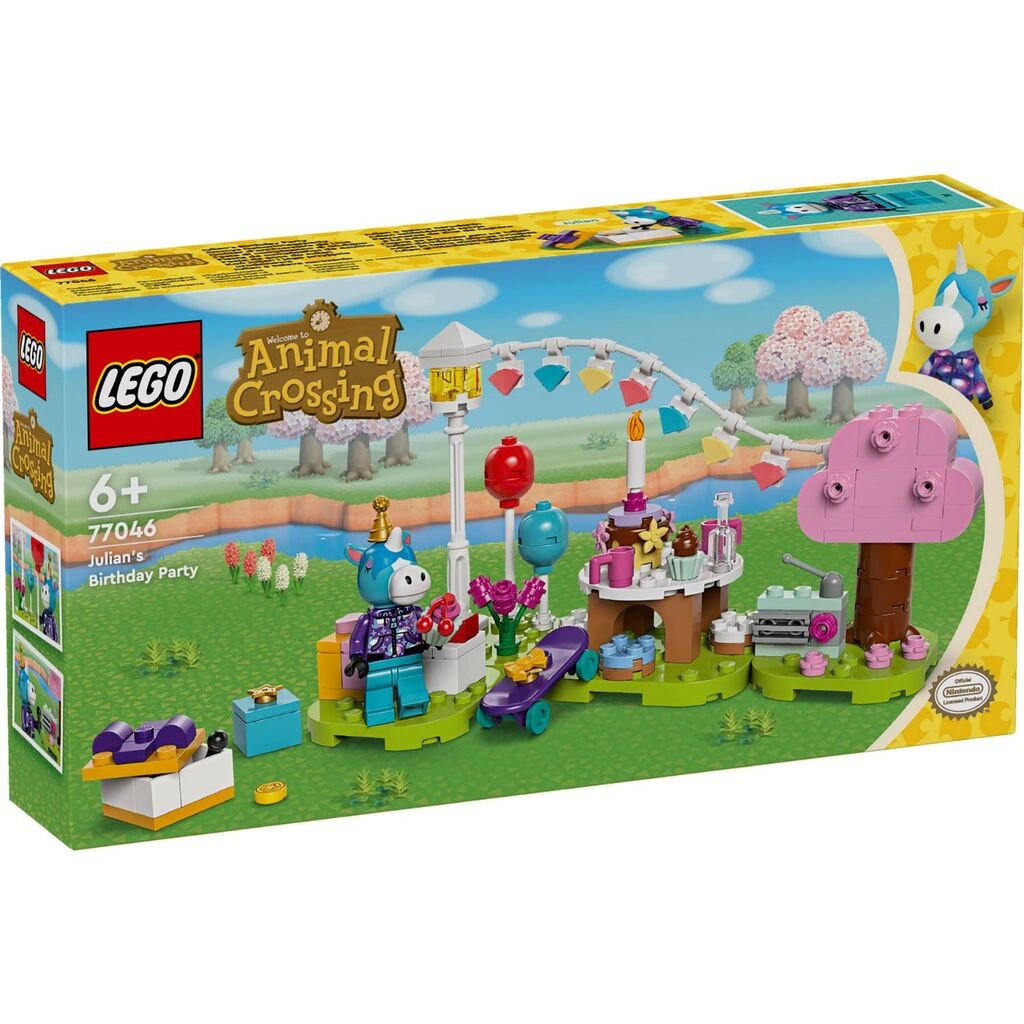 LEGO Animal Crossing Džulijanova rođendanska žurka 77046
