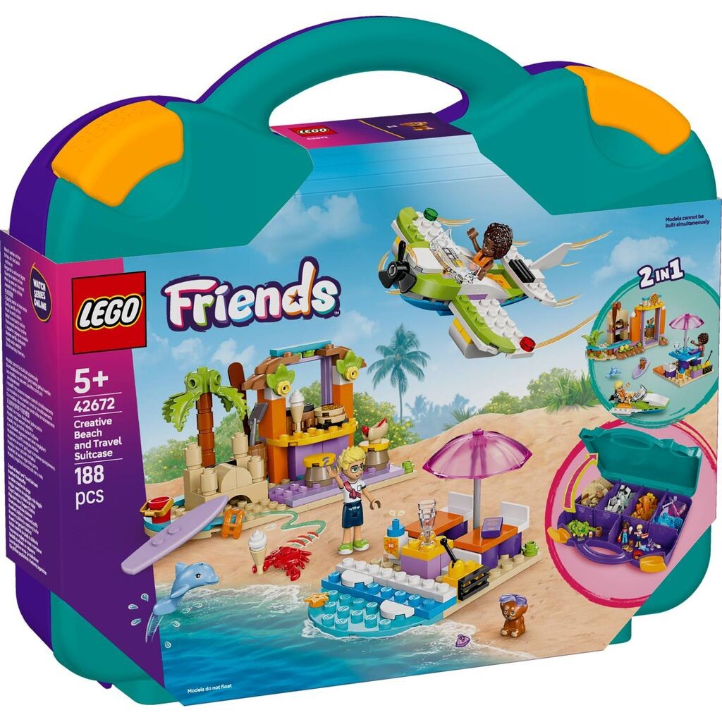 LEGO Friends Plaža i putovanja - Kreativni kofer 42672