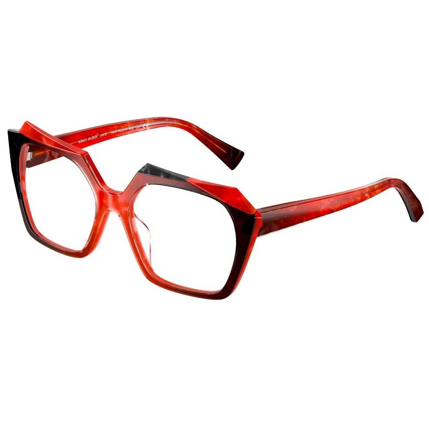 Alain Mikli Okvir za naočare 0A03121 005 54, Ženski, Crveni