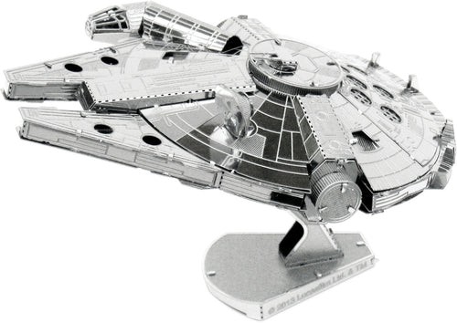 Metal Earth 3D metalna maketa STAR WARS Falcon, Srebrne boje