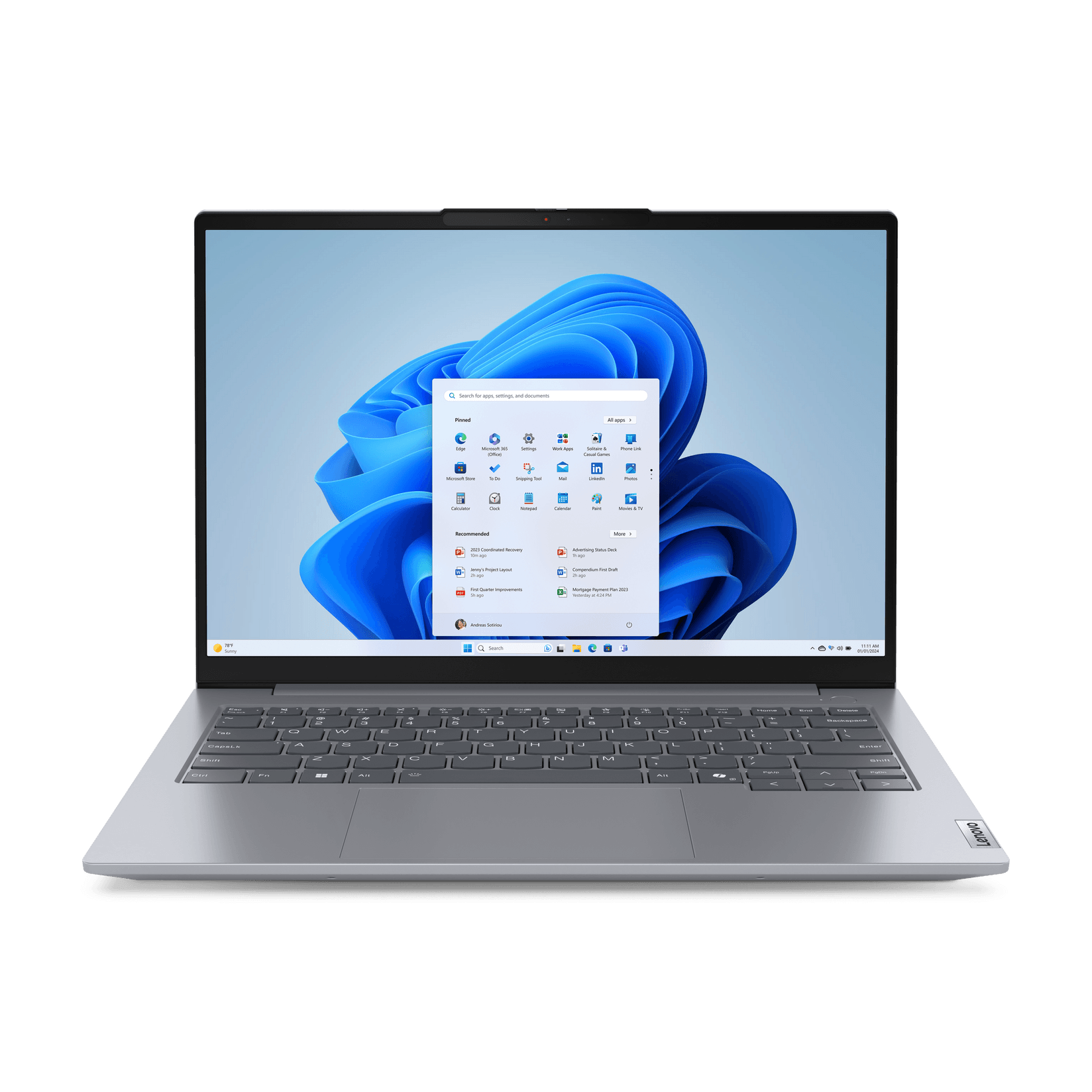 Lenovo laptop ThinkBook 16 G7 IML Ultra 5 125U / 16GB DDR5/ SSD 512GB / 16" (1920x1200) IPS AG 300n/ Intel Graphics/ 21MS005MYA
