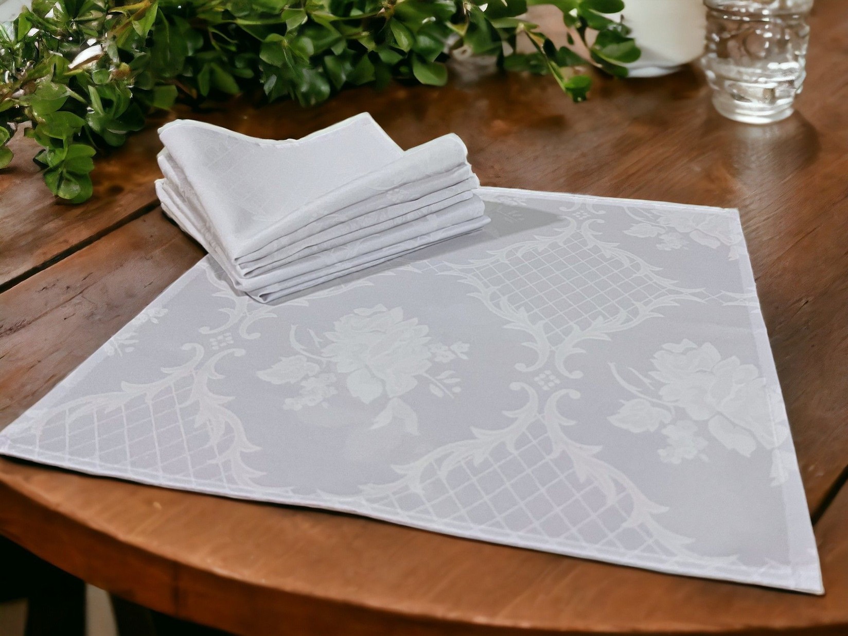 Salveta-stolnjak 40x40cm, Beli