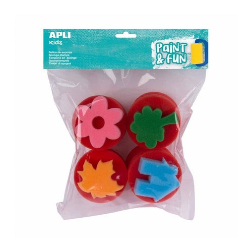 APLI Jumbo pečati od sunđera, Šareni