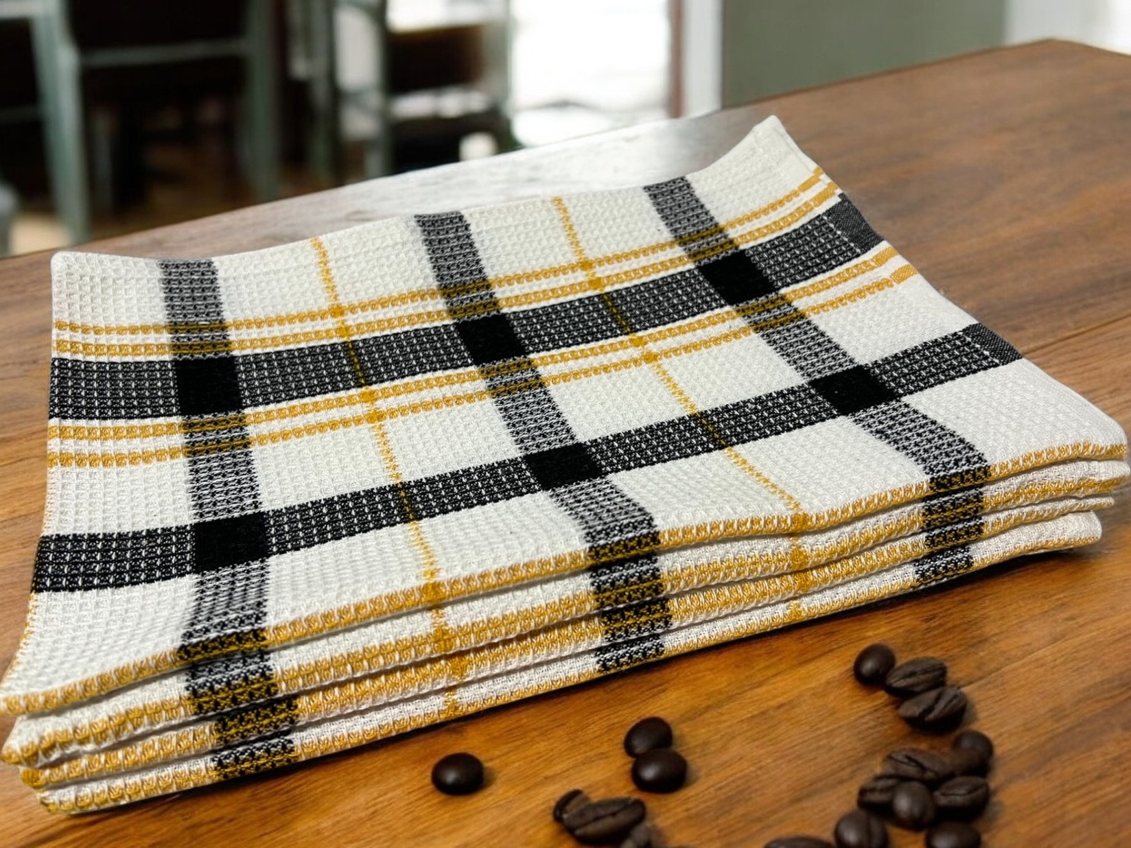 Kuhinjska krpa 45x65cm D1, Crna