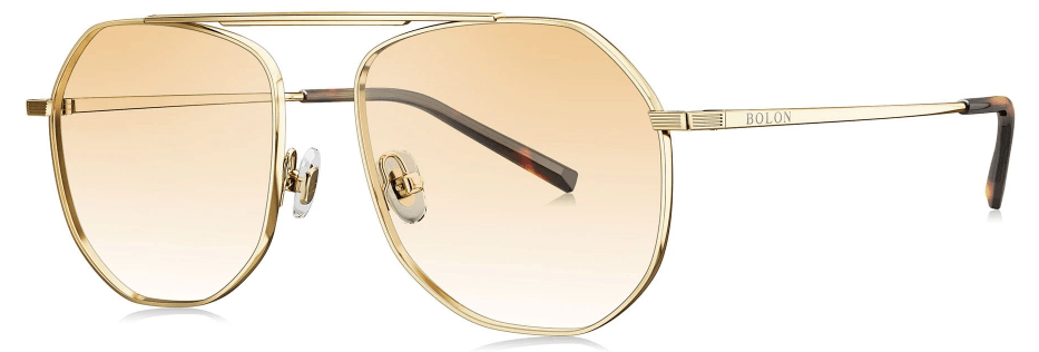 BOLON Ženske naočare za sunce 0BS7096 A61 00, Zlatne boje