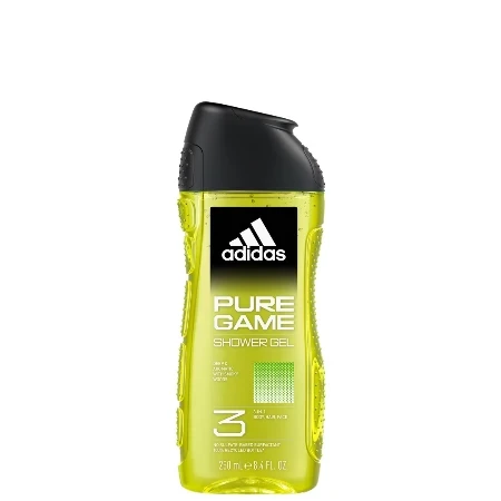 Adidas Gel za tuširanje 3u1 pure game, 250ml