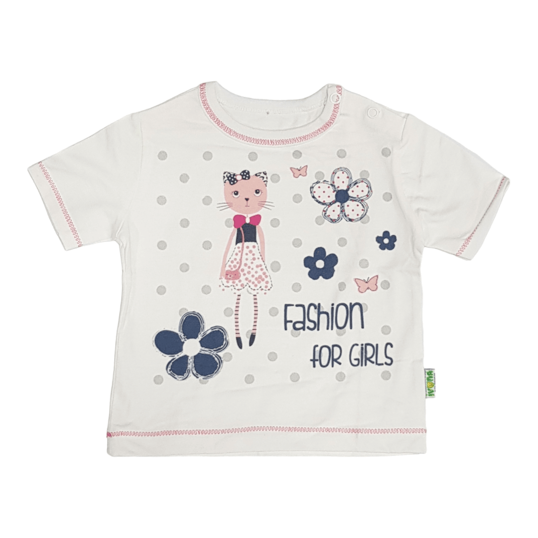 IVONA Majica ze bebe Fashion, Bela