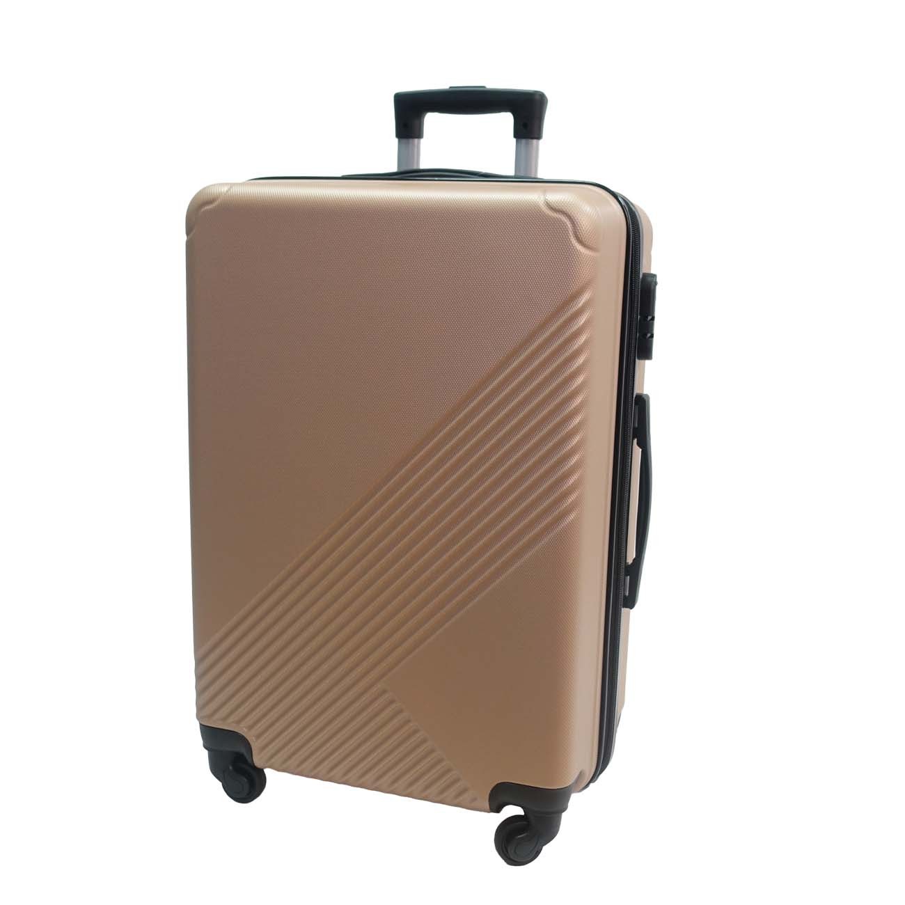 Putni kofer 60 cm, ABS zlatne boјe