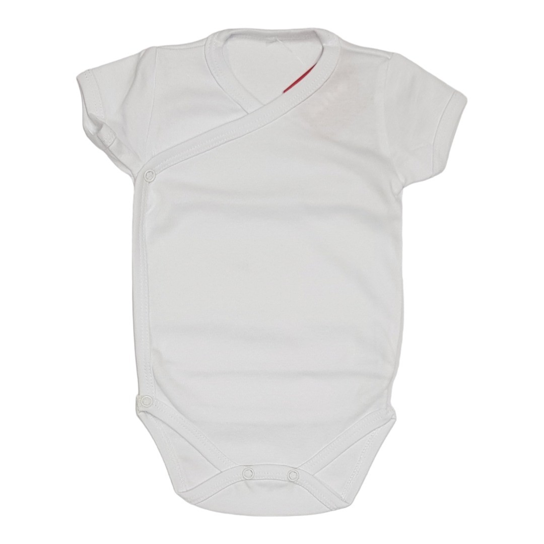 KIKO CLUB Bodi za bebe kratkih rukava, Beli