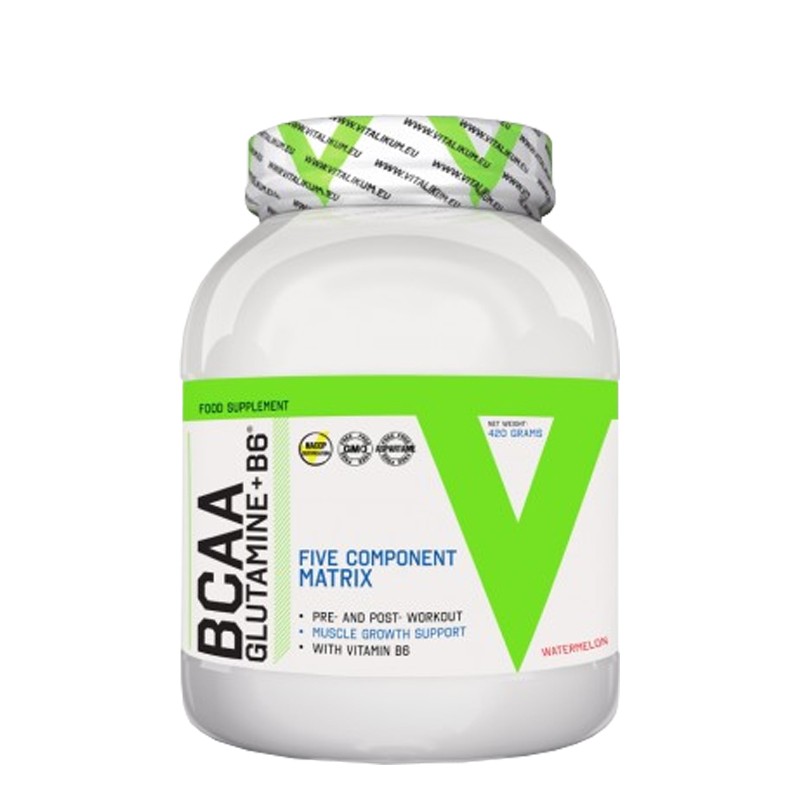 VITALIKUM Aminokiseline BCAA + Glutamine + B6, 420g