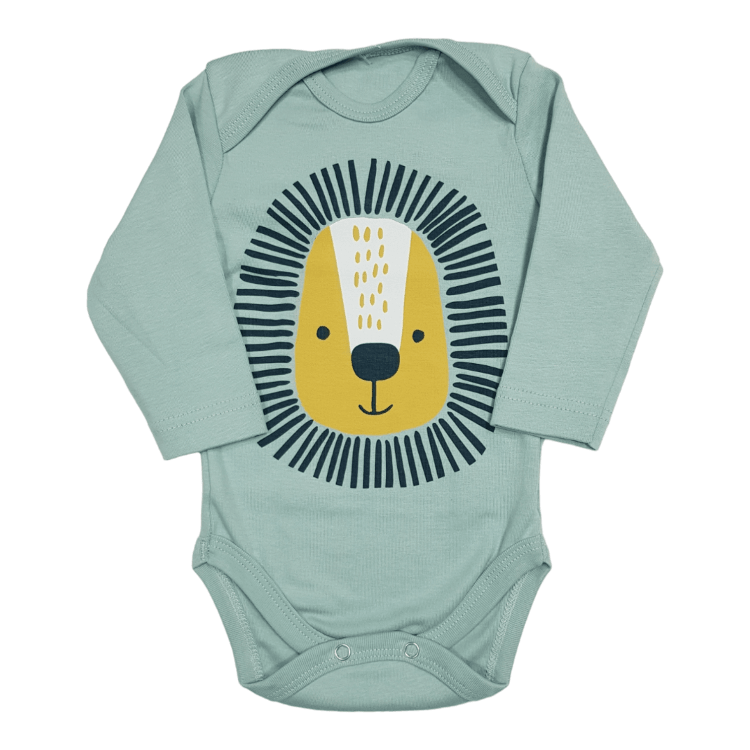 KIKO CLUB Bodi za bebe dugih rukava, Zeleni