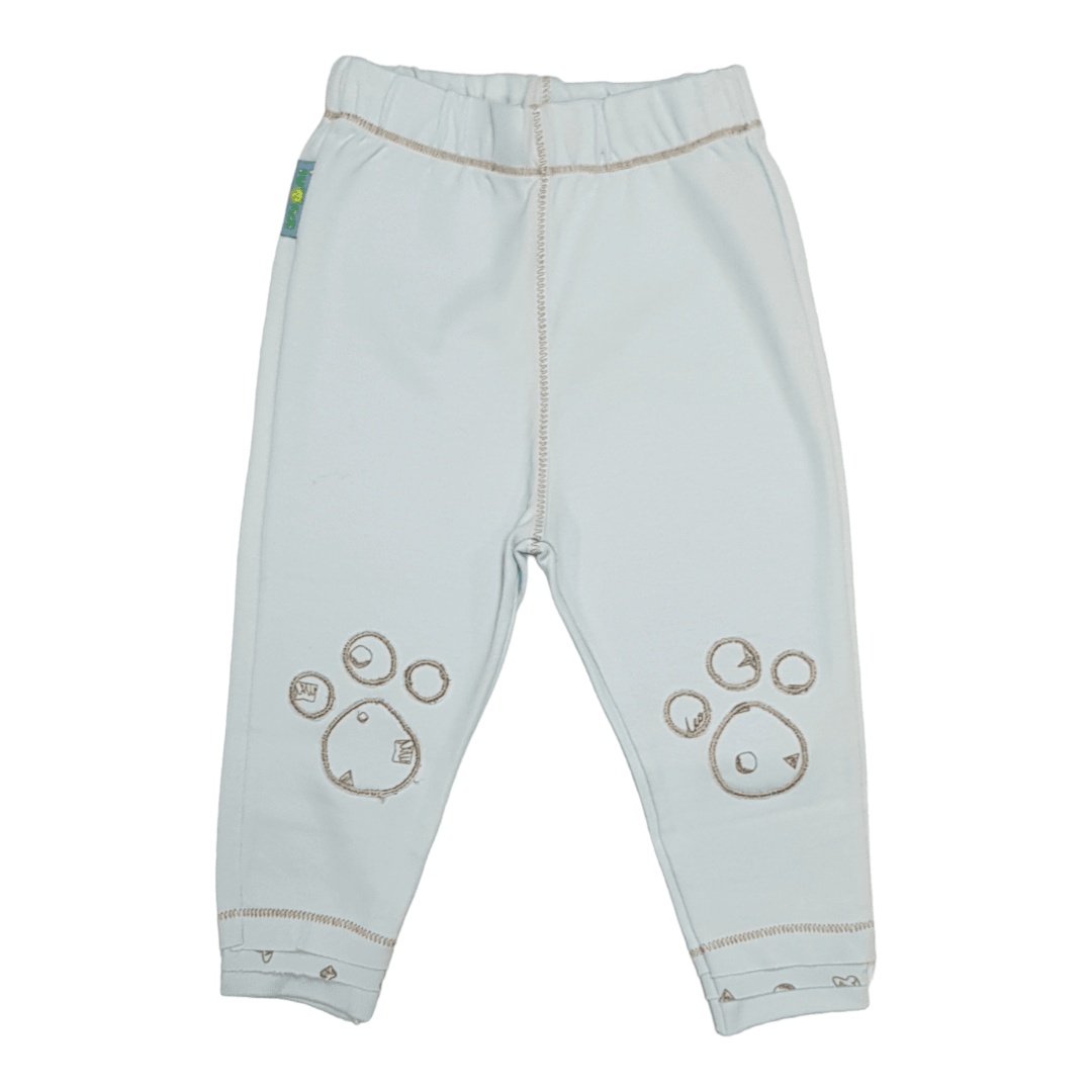 IVONA Helanke za bebe sa šapama, Svetloplave