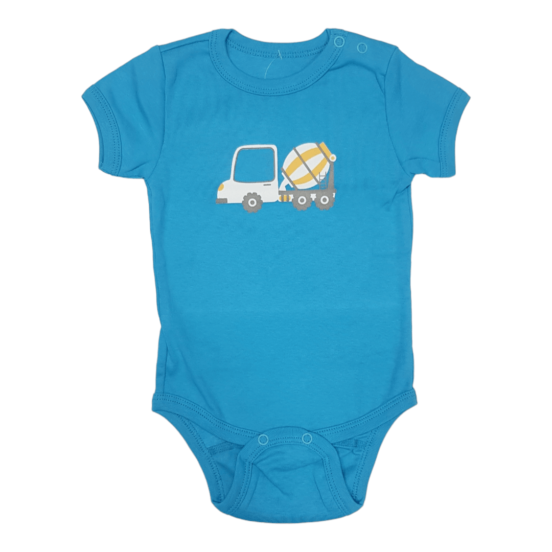 KIKO CLUB Bodi za bebe kratkih rukava, Plavi