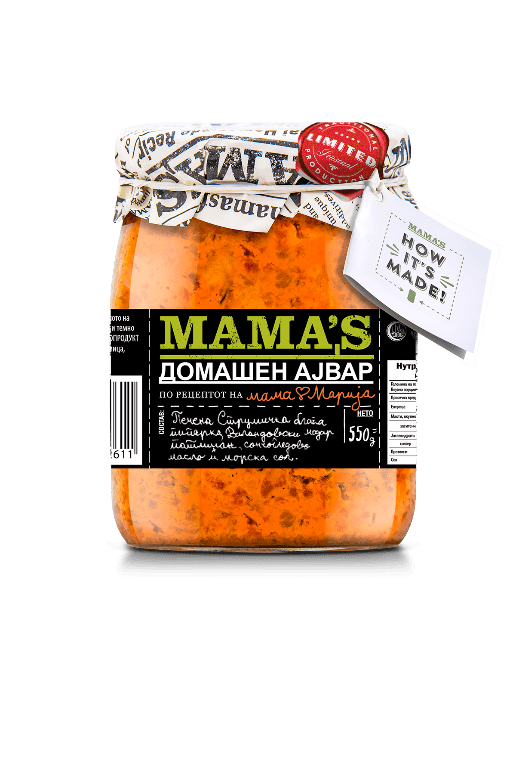 MAMINI Aјvar blagi 550g.