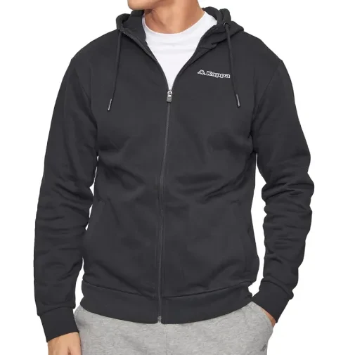 Robe di Kappa Muški duks Fefox, Crni