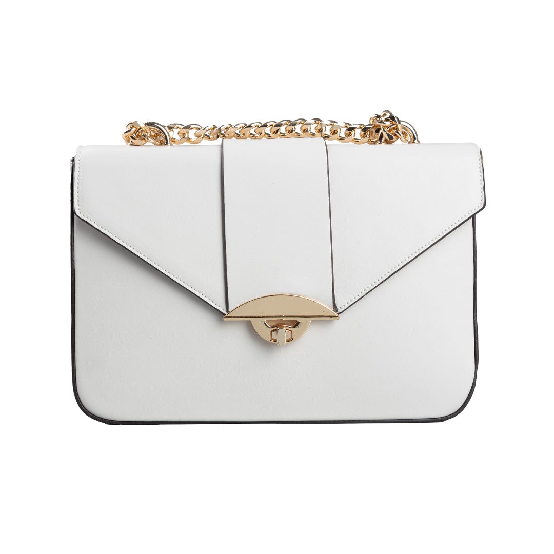 BUFFALO Ženska torba Kopenhagen Zlato 208, Bela