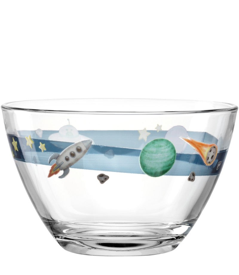 LEONARDO Činija za decu Space, 400ml, Providna