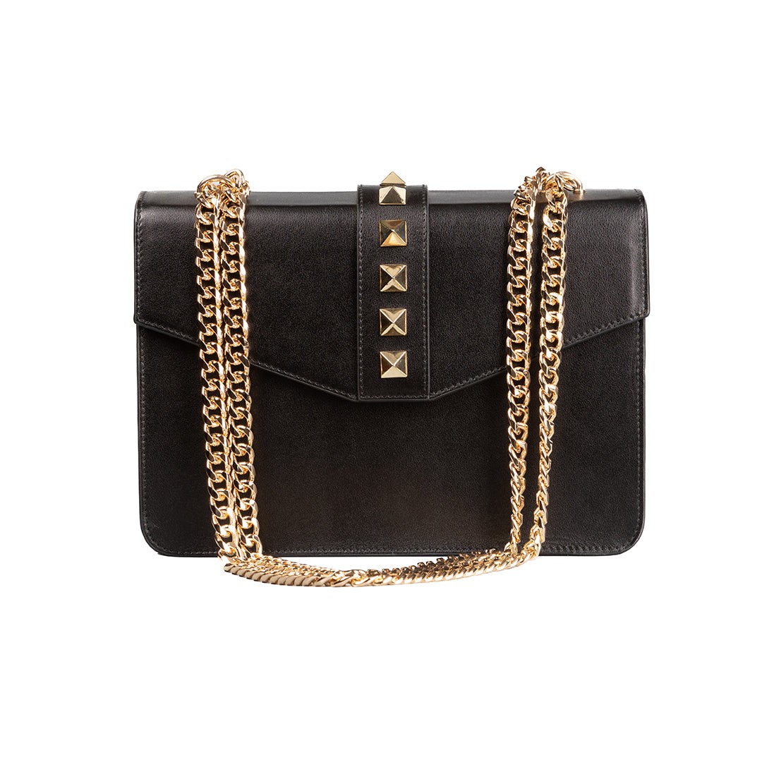 BUFFALO Ženska torba Firenca Zlato 156, Crna