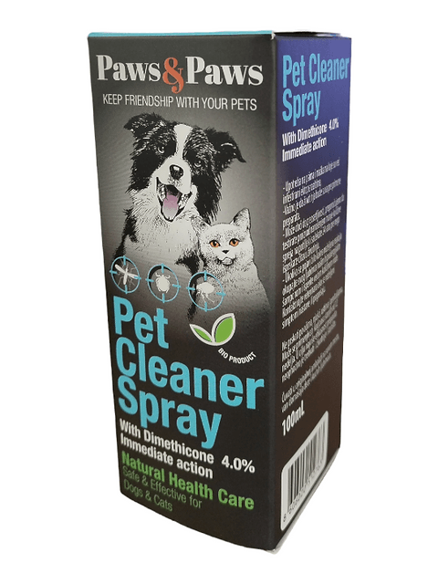 Paws&Paws Sprej protiv parazita Demetikona Cleaner, 100ml