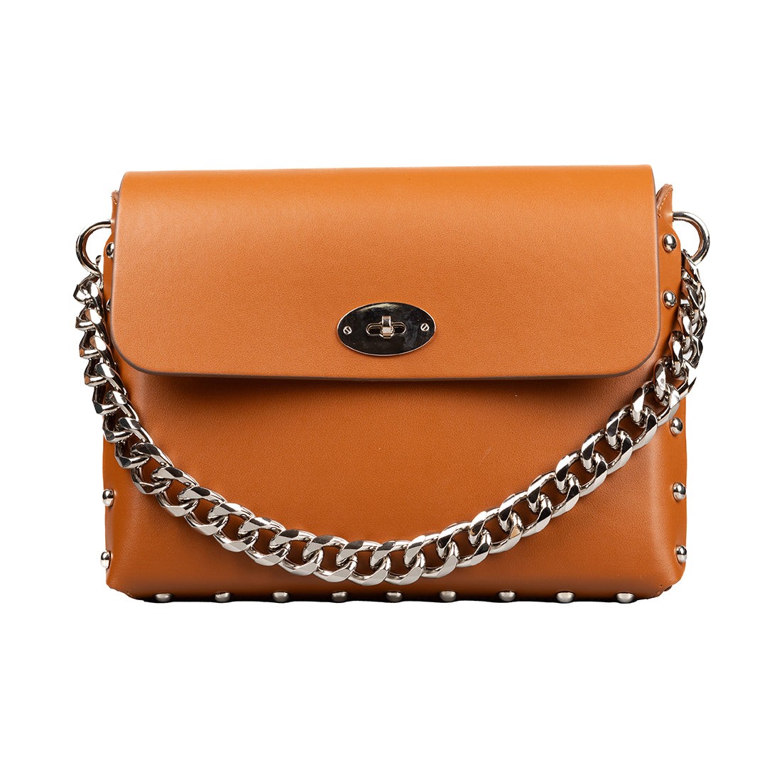 BUFFALO Ženska torba Atina Nikl 200, Smeđa