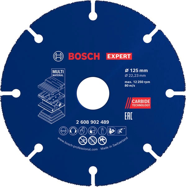 Bosch Karbidni višenamenski disk Expert 2608902489, 125 mm, 1 komad