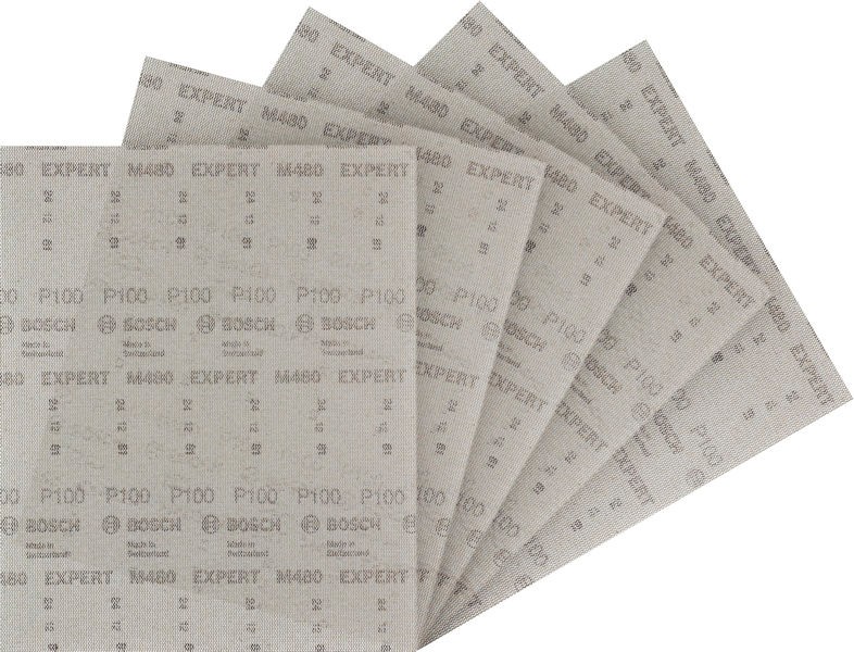 Bosch Brusna mreža Expert M480 2608902504, 230x280 mm, G100, 5 komada