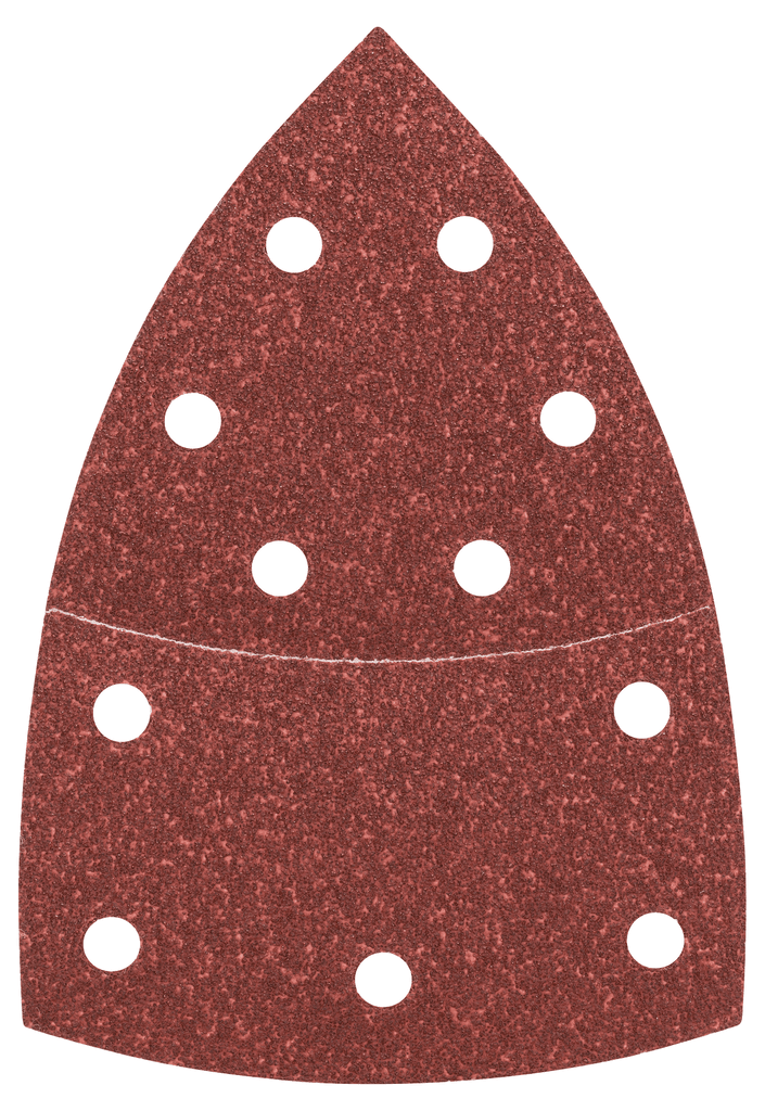 Bosch Set brusnih listova za multi-brusilicu 2609256A63, 10-delni, G80