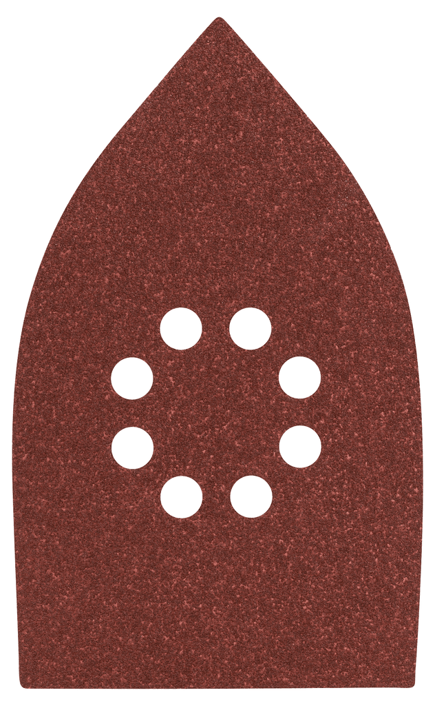 Bosch Set brusnih listova za multi-brusilicu 2609256A75, 5-delni, 100×171mm, G80