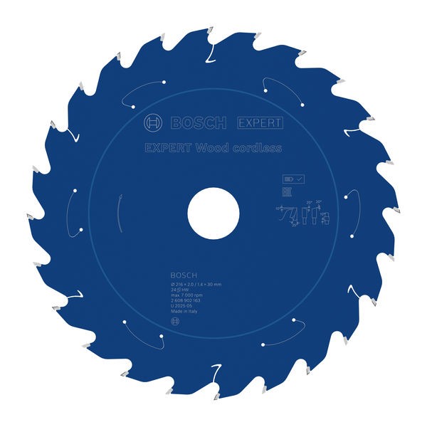 Bosch List testere za drvo Expert, 216mm, 24T