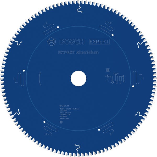 Bosch List testere za aluminijum Expert 2608902245, 254 mm, 120T