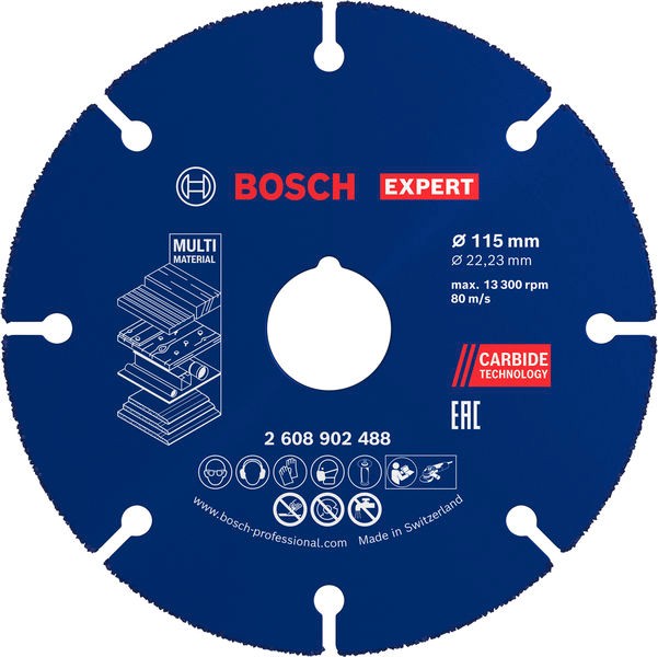 Bosch Karbidni višenamenski disk Expert 2608902488, 115 mm, 1 komad