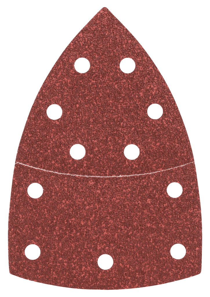 Bosch Set brusnih listova za multi-brusilicu 2609256A62, 10-delni, G60