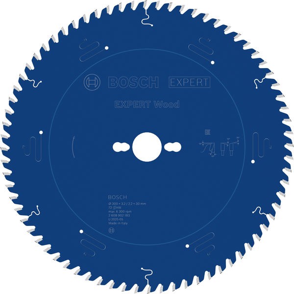 Bosch List kružne testere za drvo Expert 2608902183, 300 mm, 72T