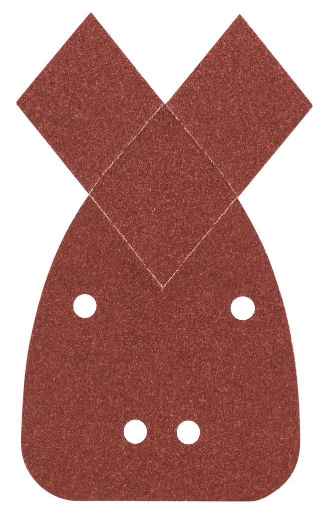 Bosch Set brusnih listova za multi-brusilicu 2609256A70, 5-delni, 95×135mm, G120