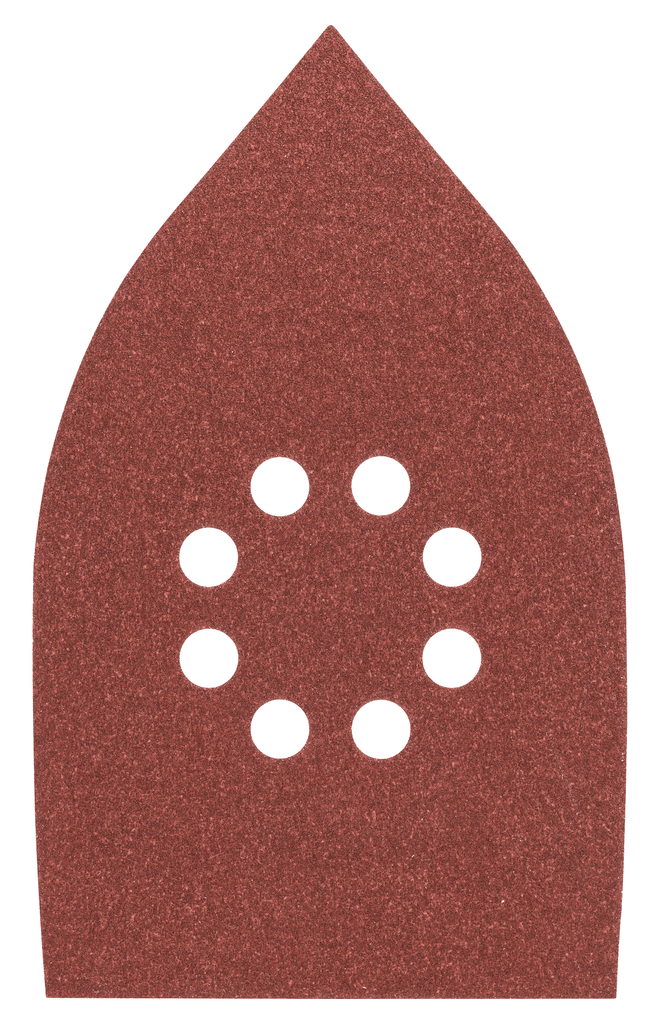 Bosch Set brusnih listova za multi-brusilicu 2609256A76, 5-delni, 100×171mm, G120