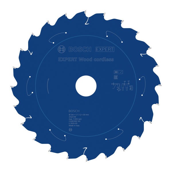 Bosch List testere za drvo Expert, 216mm, 24T