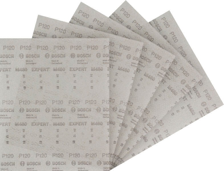 Bosch Brusna mreža Expert M480 2608902505, 230x280 mm, G120, 5 komada