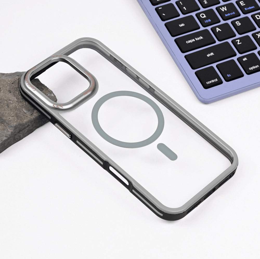 TERACELL Maska za iPhone 16 Pro Max Magsafe Trendy, Siva