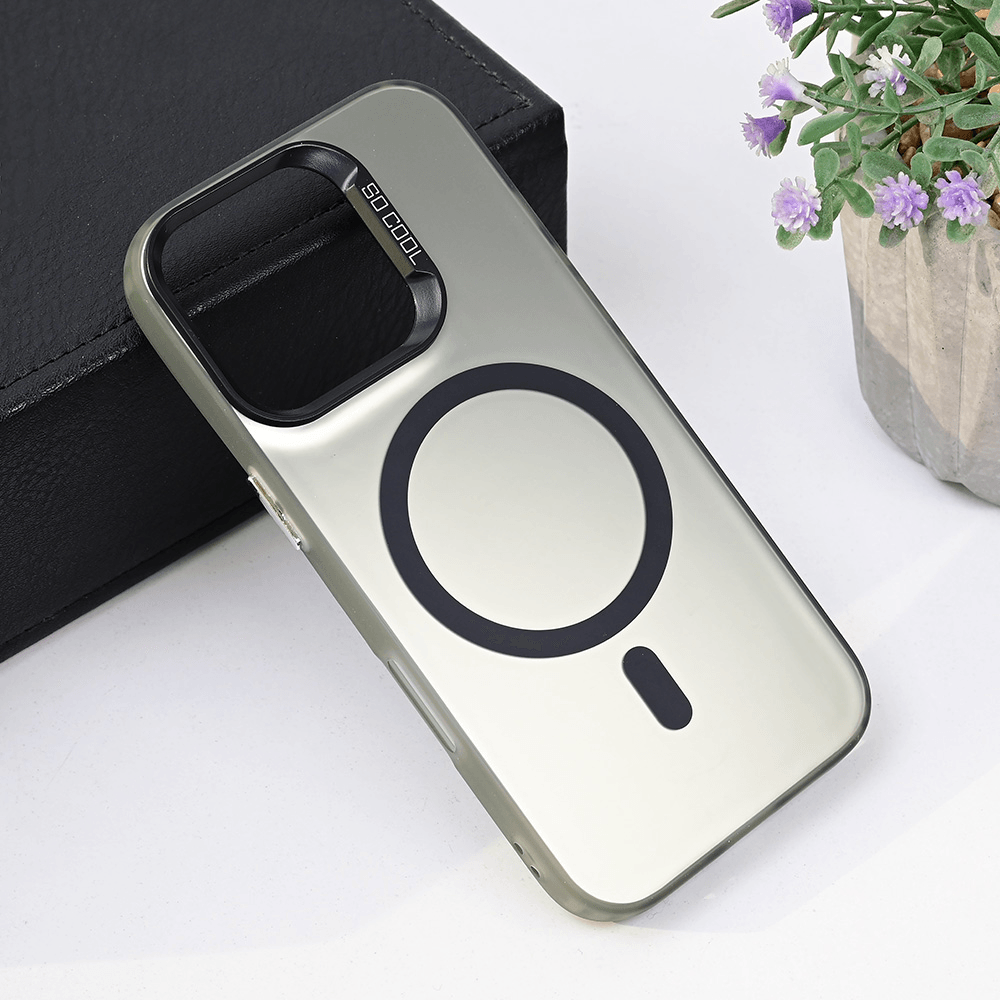 TERACELL Maska za iPhone 16 Pro Magsafe Clear, Crna