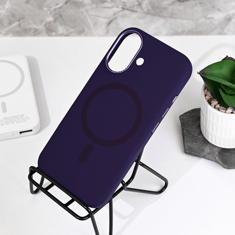 TERACELL Maska za iPhone 16 Magsafe Matte Color, Ljubičasta