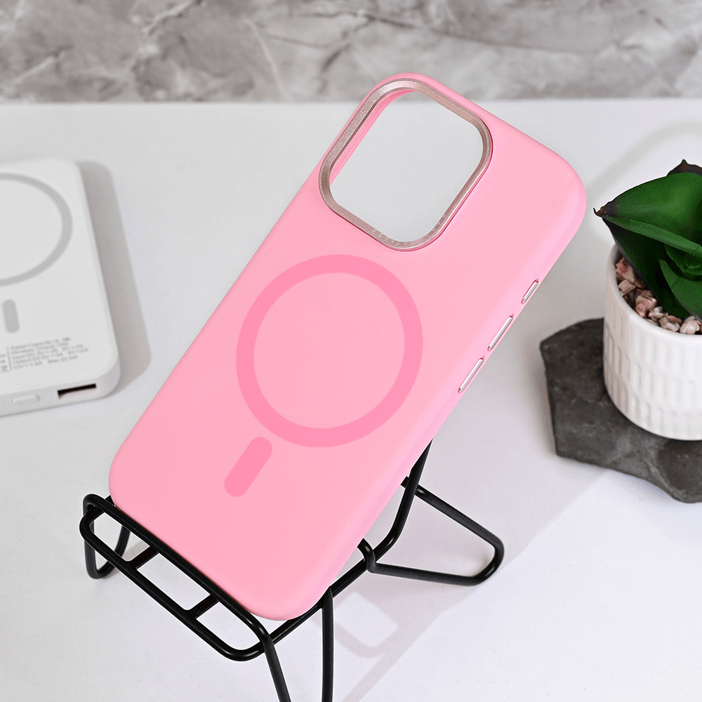 TERACELL Maska za iPhone 16 Pro Magsafe Matte Color, Roze