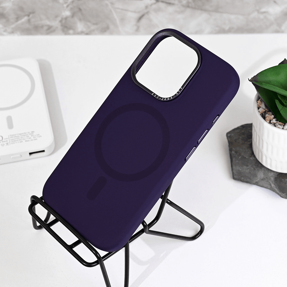 TERACELL Maska za iPhone 16 Pro Magsafe Matte Color, Ljubičasta