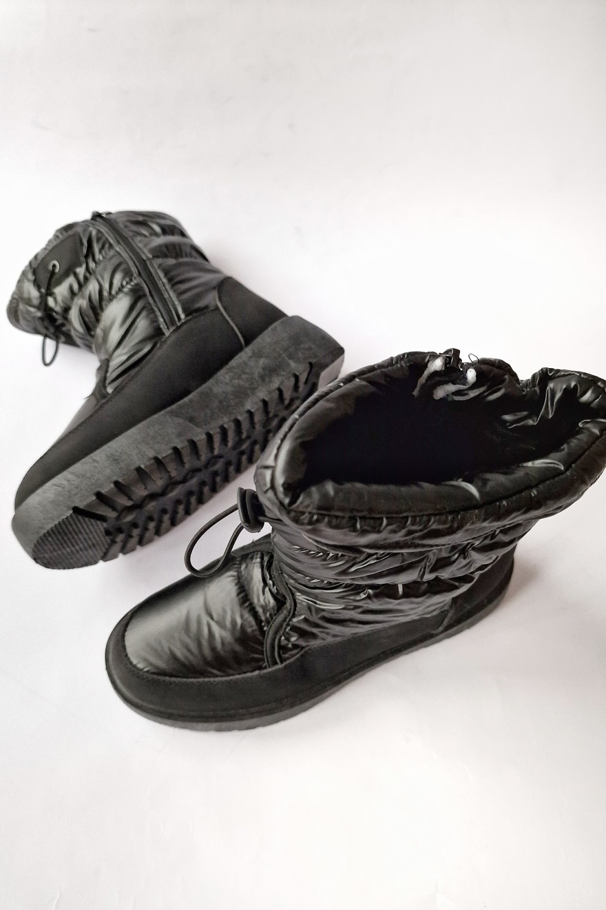 Ženske čizme snegarice, Crne