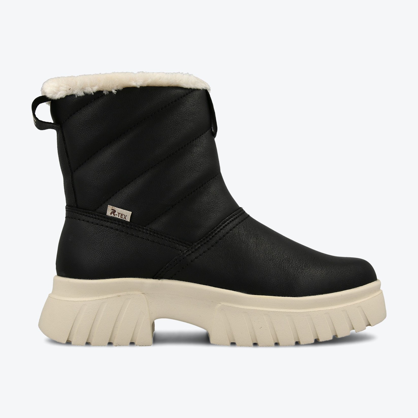 RIEKER Ženske čizme W1875 W, Crne