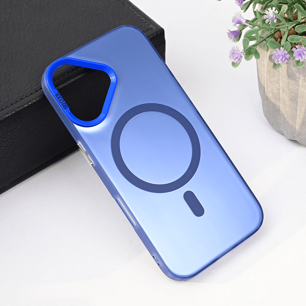 TERACELL Maska za iPhone 16 Magsafe Clear, Plava