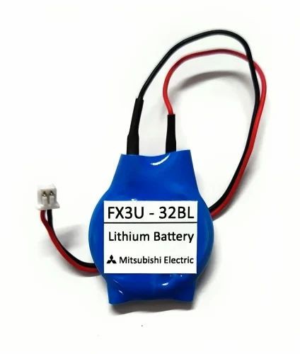 TELIT POWER Litijumska baterija za Mitsubishi Plc FX3U-32BL, 3 V, 620 mAh