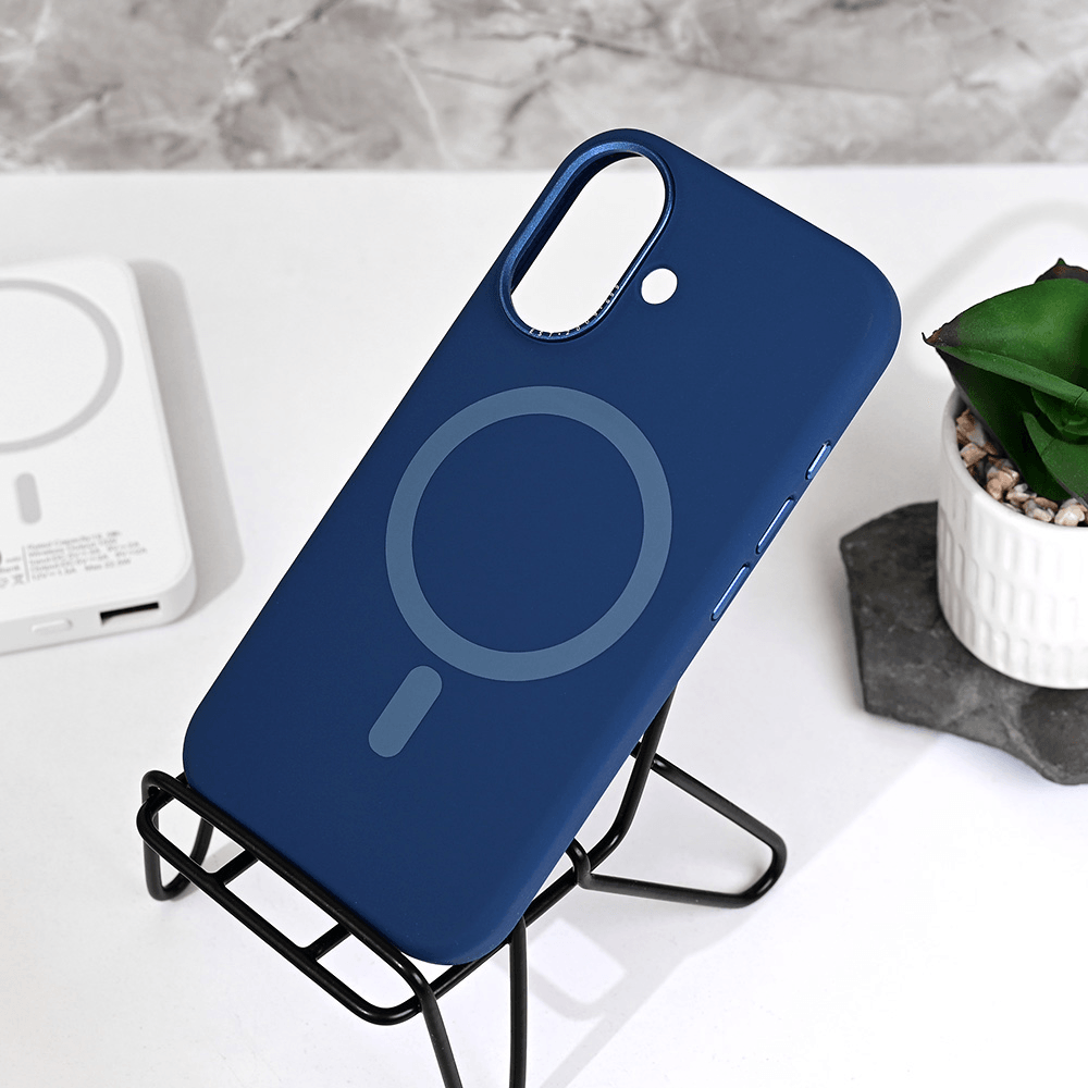 TERACELL Maska za iPhone 16 Magsafe Matte Color, Tamnoplava