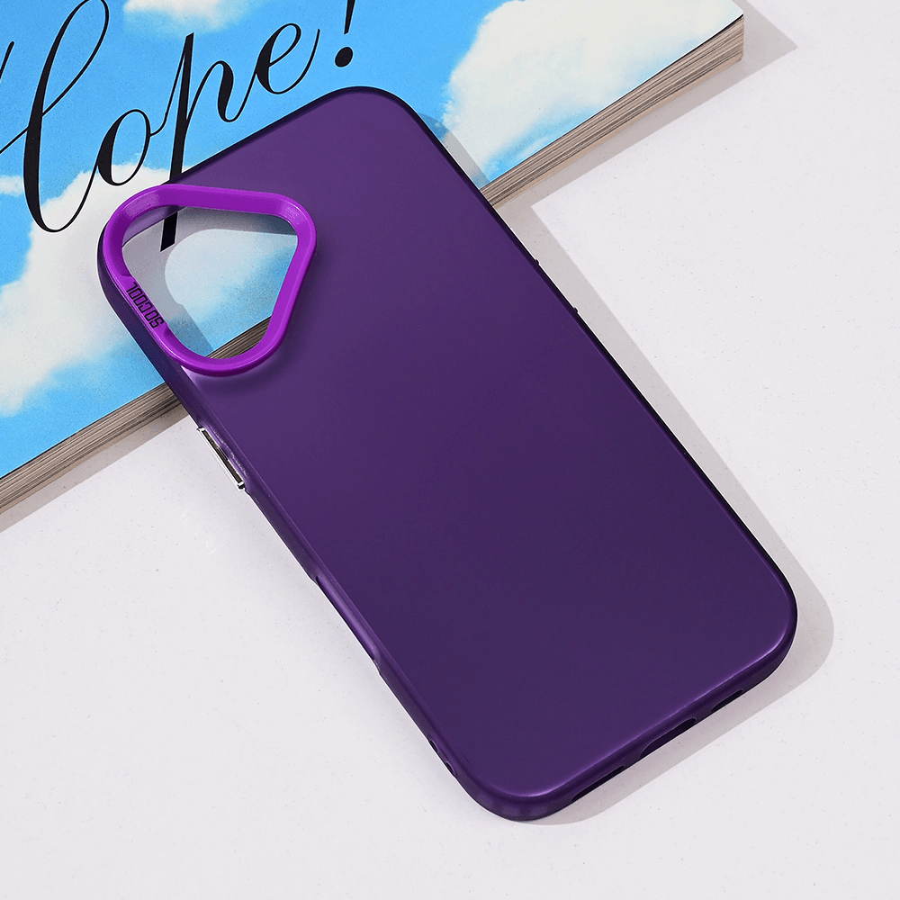 TERACELL Maska za iPhone 16 Clear, Ljubičasta