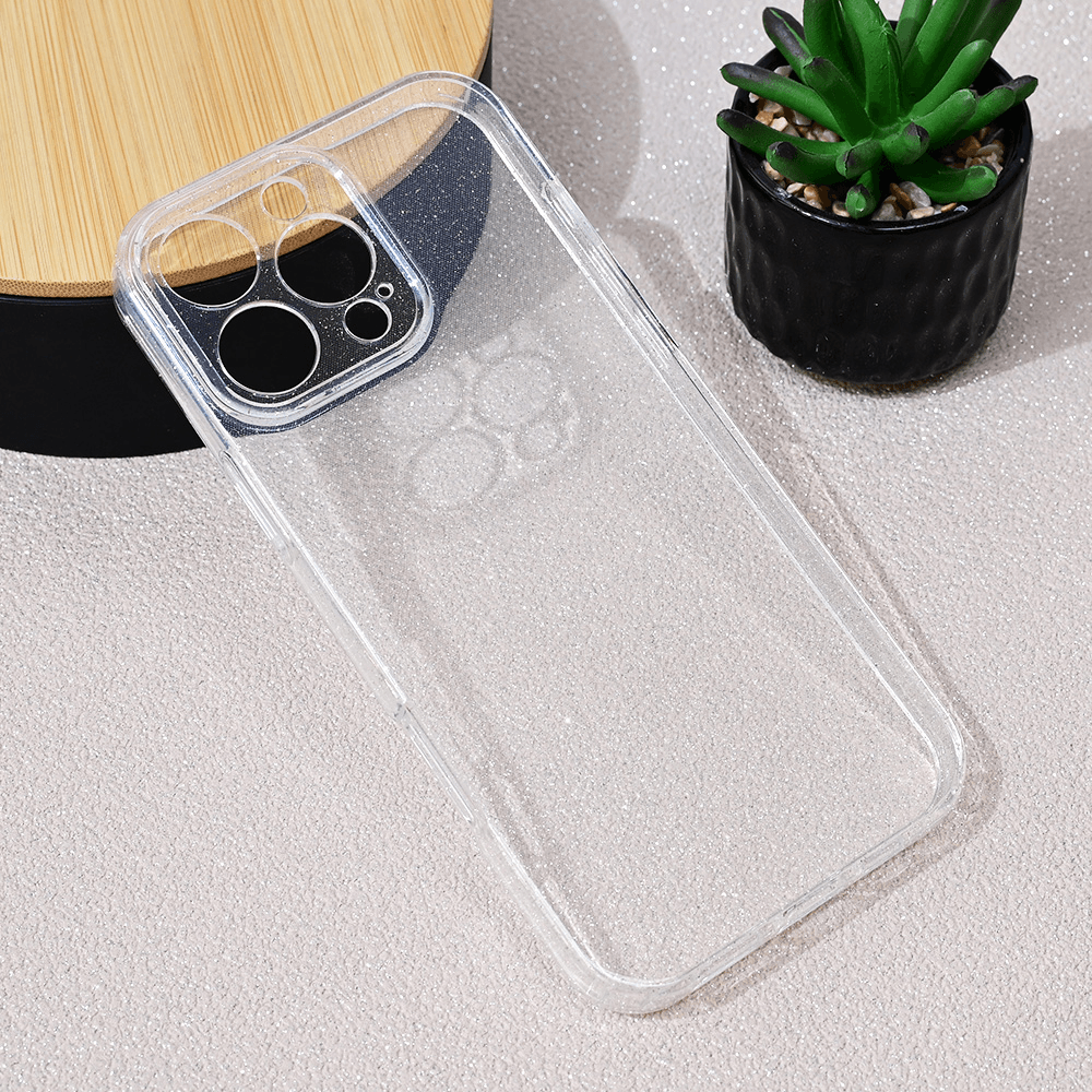 TERACELL Maska za iPhone 16 Pro Max Sparkle Dust, Providna